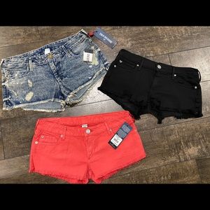 *SOLD* ALL THREE! True Religion Shorts Bundle
